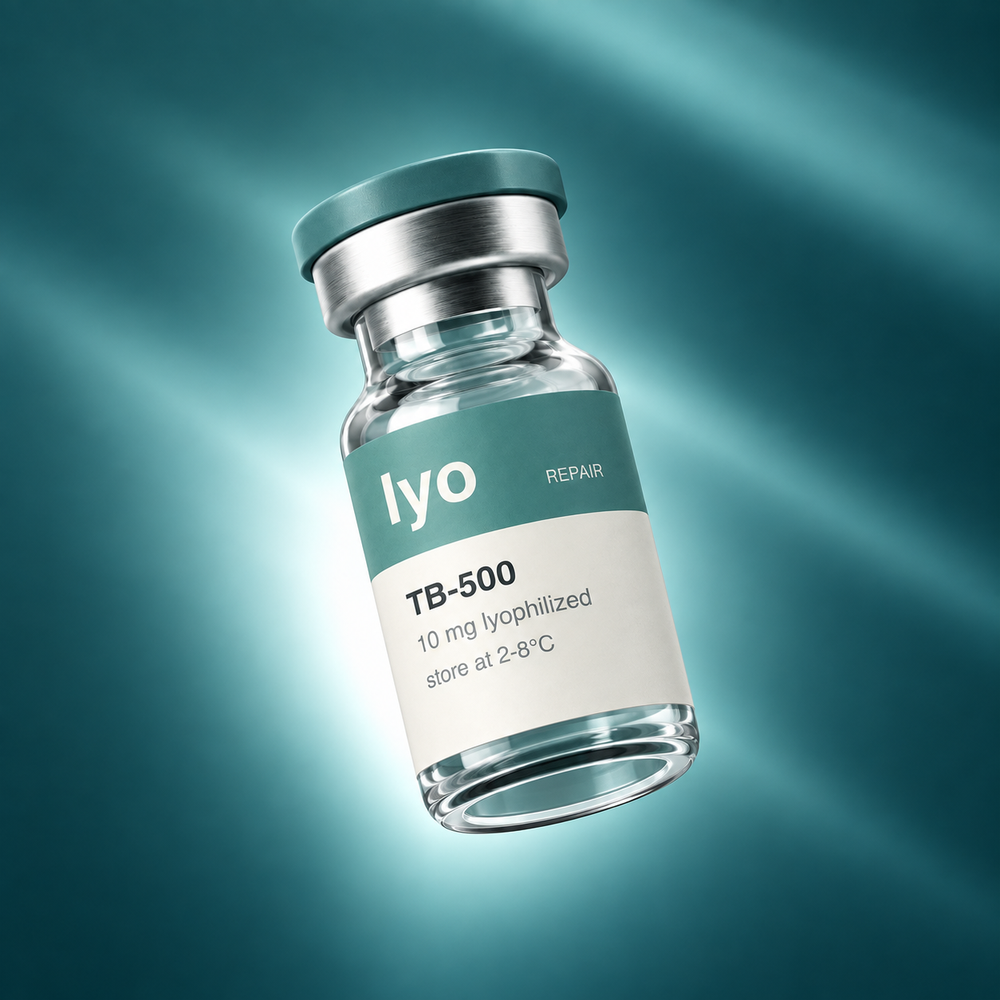 Lyo TB-500 10 mg — levitating product view