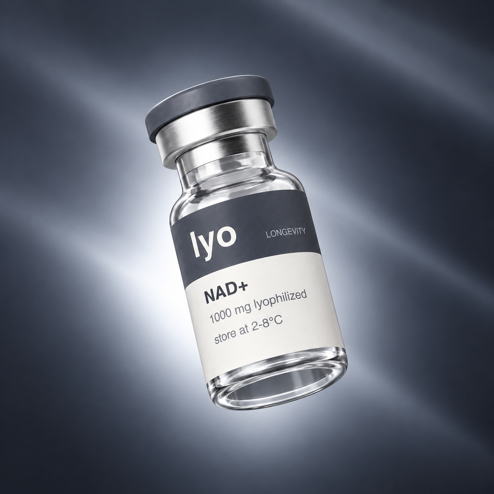 Lyo NAD+ 1000 mg — levitating product view