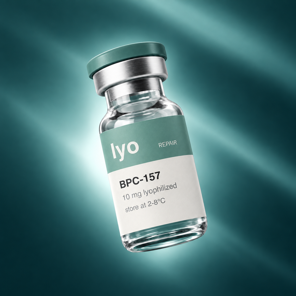 Lyo BPC-157 10 mg — levitating product view
