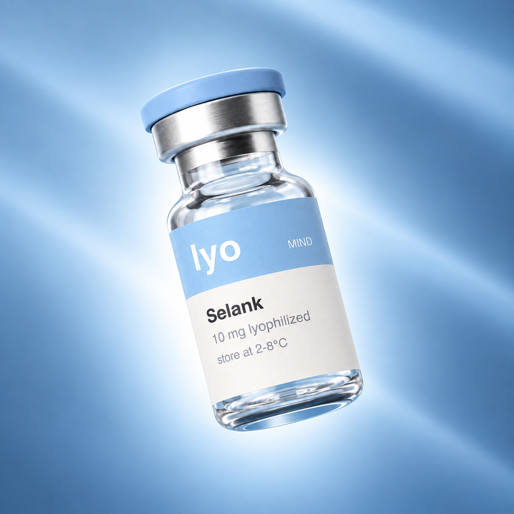 Lyo Selank 10 mg — levitating product view