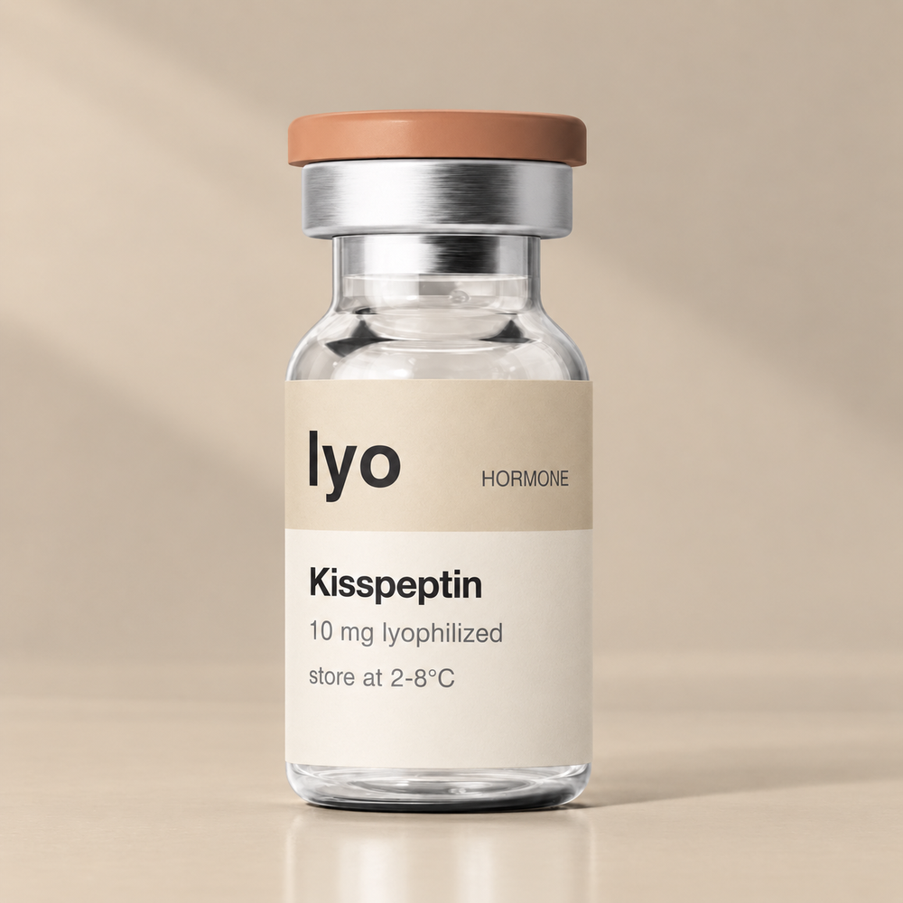 Lyo Kisspeptin 10 mg — standing studio view